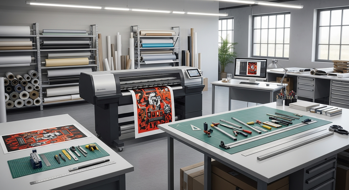 Professioneller Grossformatdrucker